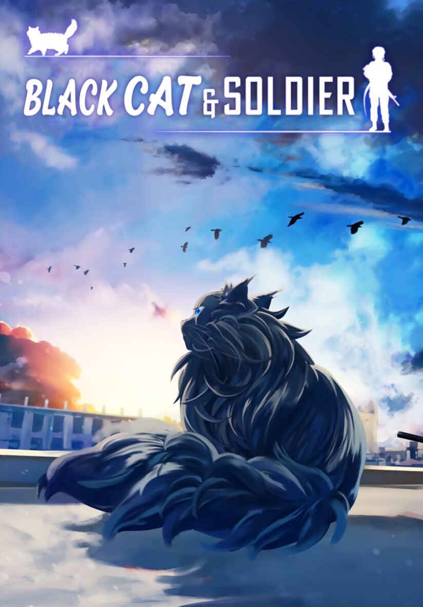 Black Cat and Soldier Black Cat and Soldier