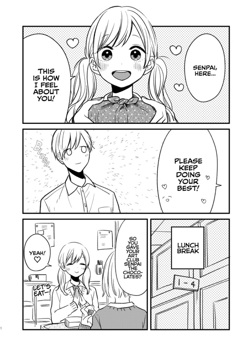 Valentine’s Day with Senpai Valentine’s Day with Senpai